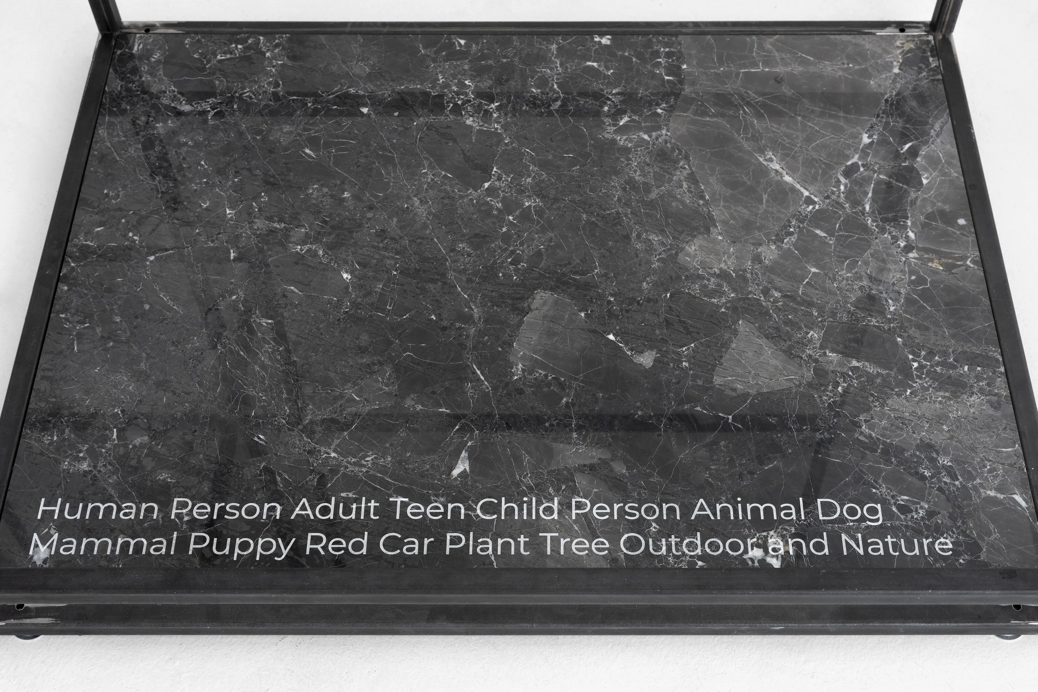 Le miroir de Claude, sculpture installation view, Thomas Depas 2021